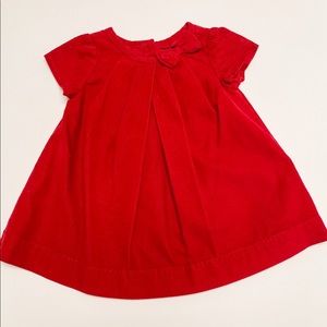 Baby Gap Red Corduroy Dress